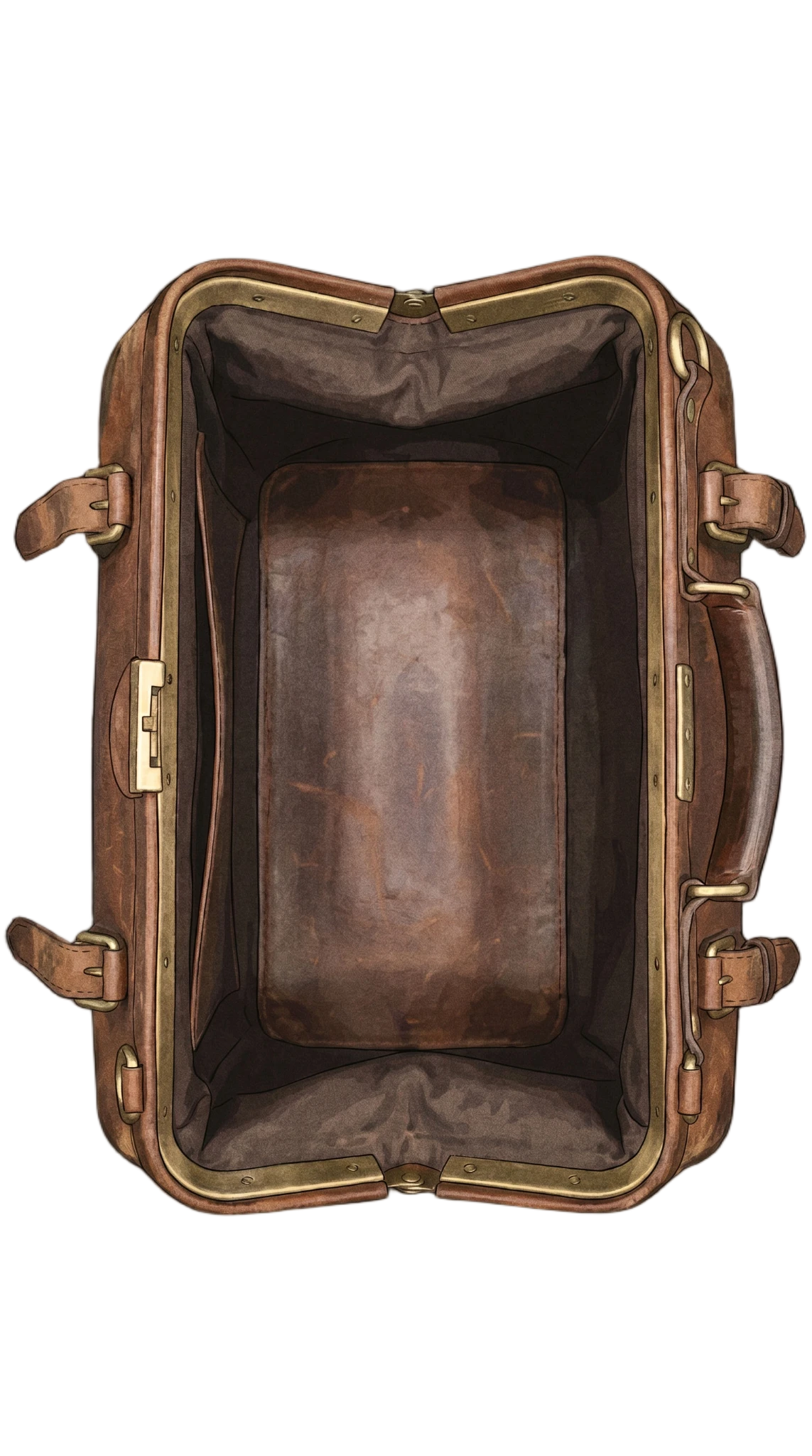 Open travel bag